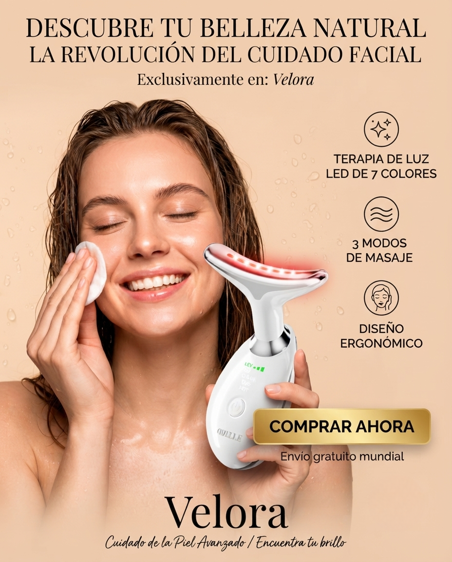 Velora-Masajeador Facial Eléctrico
